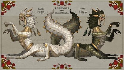Mascaradra (personal species) ocs