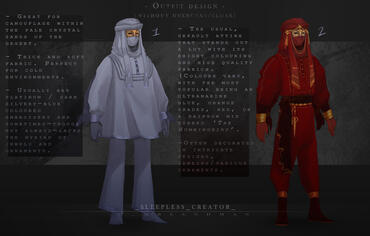 Outfit variations